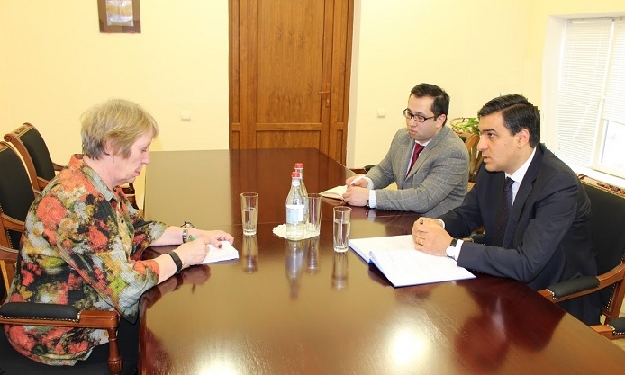 The Human Rights Defender had a meeting with the Charge d’affaires of the Kingdom of Sweden