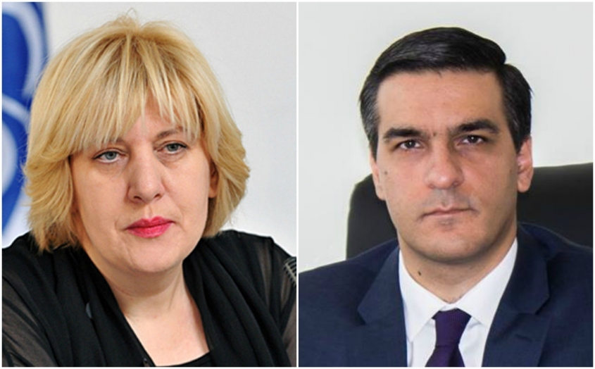 OSCE Representative on Freedom of the Media Dunja Mijatović responded to Arman Tatoyan