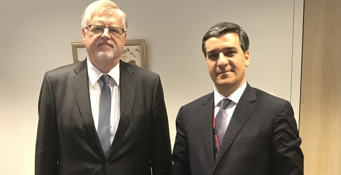 Arman Tatoyan met EU high-ranking officials 