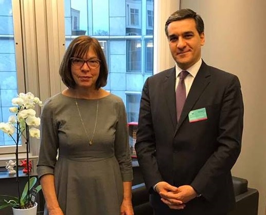 Freedom of expression should be protected in Artsakh. Rebecca Harms, Chair of the Euronest Delegation