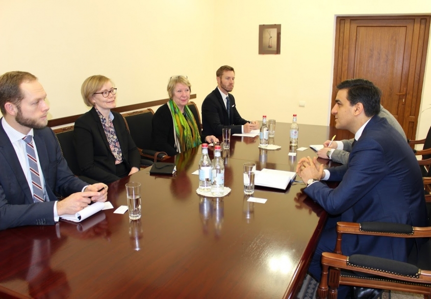Ombudsman met the delegation headed by the Ambassador of Sweden