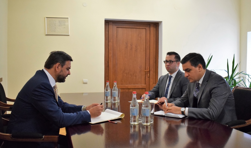 The Defender received the Ambassador of Czech Republic to Armenia