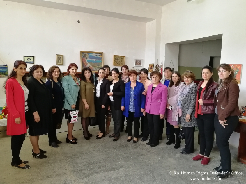 The Defender supports the development of the women’s economic capacities in regions