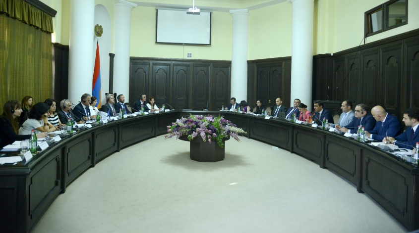 A steering session on “Support to the Human Rights Protection in Armenia” EU Budget Support Project was held