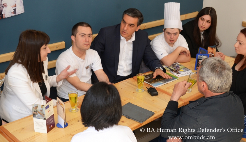 We should teach our children independent living skills: The Human Rights Defender had meetings in Gyumri