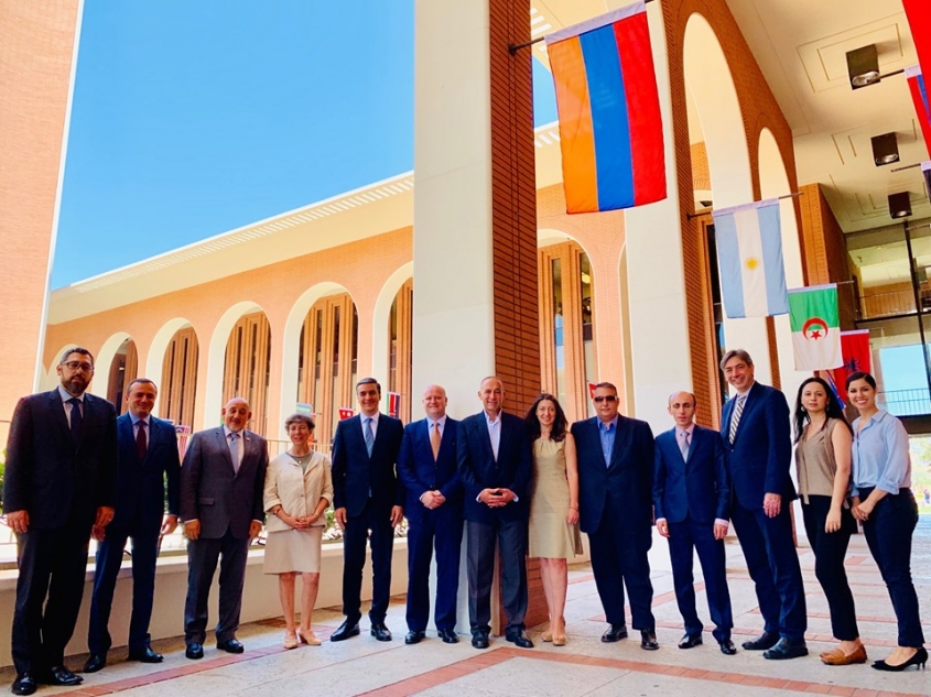 An Official Visit to the United States of America: Concrete Agreements Between the Human Rights Defender and California’s Universities and Armenian Diaspora Organizations