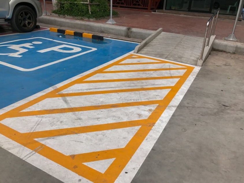 With the support of the Human Rights Defender a parking spot in a residential building’s yard was allocated for a citizen with a disability